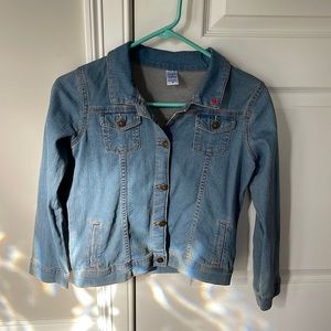 Girls carters 10/12 Jean jacket